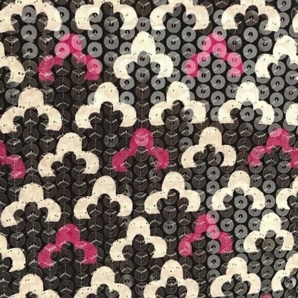 Vera Bradley Round Crossbody Sequin Canterberry Magenta - Picture 4 of 7